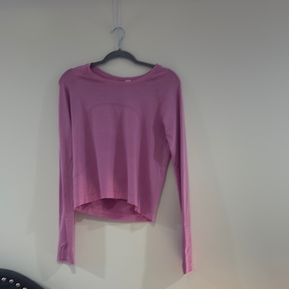 Pink Lululemon Longsleve Swiftly